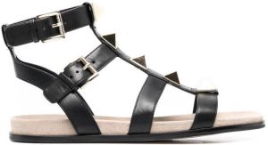 Michael Kors studded cage sandals Black