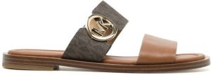 Michael Kors Summer monogram sandals Brown