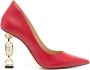 Michael Kors Tenley 80mm leather pumps Red - Thumbnail 1