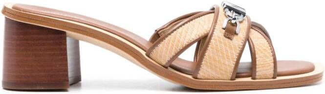 Michael Kors Tiffanie 57mm sandals Neutrals