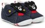 Miki House bear-patch detail sneakers Blue - Thumbnail 1