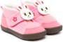 Miki House bunny-embellished sneakers Pink - Thumbnail 1