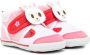 Miki House Bunny embellished touch-strap sneakers Pink - Thumbnail 1