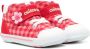 Miki House checked touch-strap sneakers Red - Thumbnail 1