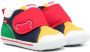 Miki House colour-block cotton sneakers Yellow - Thumbnail 1