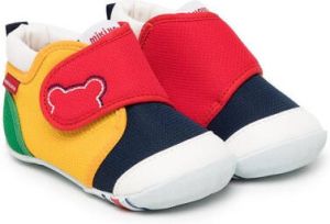 Miki House colour-block panel sneakers Multicolour