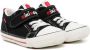 Miki House embroidered-logo touch-strap sneakers Black - Thumbnail 1