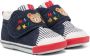Miki House embroidered touch-strap sneakers Blue - Thumbnail 1