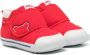 Miki House logo-patch touch-strap sneakers Red - Thumbnail 1