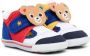 Miki House Teddy embellished touch-strap sneakers White - Thumbnail 1