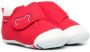 Miki House touch-strap cotton trainers Red - Thumbnail 1