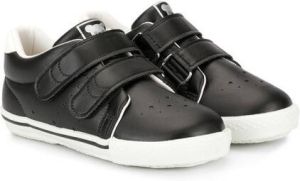 Miki House touch strap low top trainers Black
