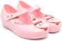 Mini Melissa appliqué-detail round-toe ballerinas Pink - Thumbnail 1