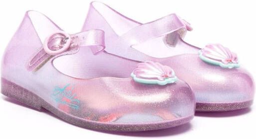 Mini Melissa Ariel jelly ballerinas Pink