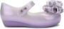 Mini Melissa bow-detail ballerina shoes Purple - Thumbnail 1