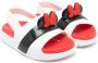 Mini Melissa bow-detail open toe sandals White - Thumbnail 1