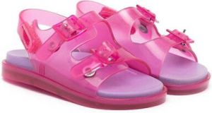 Mini Melissa buckle-strap sandals Pink
