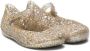 Mini Melissa glittered ballerina shoes Silver - Thumbnail 1