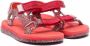 Mini Melissa glittered touch-strap sandals - Thumbnail 1