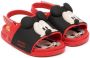 Mini Melissa Mickey-embellished sandals Red - Thumbnail 1