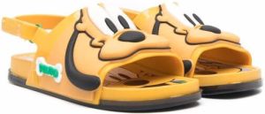 Mini Melissa Pluto slingback sandals Yellow