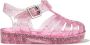 Mini Melissa Possession glitter jelly sandals Pink - Thumbnail 1