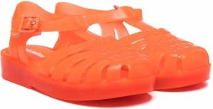 Mini Melissa strap-design sandals Orange