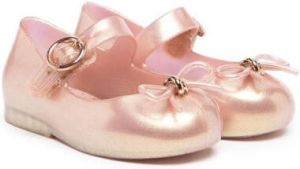 Mini Melissa Sweet Love ballerina shoes Pink
