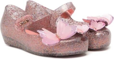 Mini Melissa Ultra Fly ballerina shoes Pink