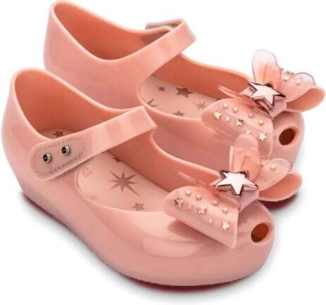 Mini Melissa Ultragirl Star ballerina shoes Pink