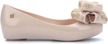 Mini Melissa Ultra Sweet ballerina shoes Neutrals