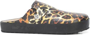 MISBHV leopard-print home shoe Multicolour