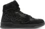 MISBHV panelled high-top leather sneakers Black - Thumbnail 1