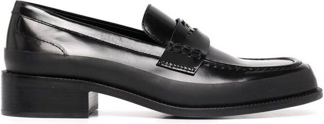 MISBHV The Brutalist 31mm leather loafers Black