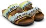 Missoni Kids double-buckle slip-on sandals Blue - Thumbnail 1