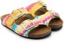 Missoni Kids double-buckle slip-on sandals Yellow - Thumbnail 1