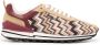 Missoni striped lace-up sneakers Brown - Thumbnail 1