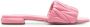 Miu 20mm quilted open-toe leather sandals Pink - Thumbnail 1