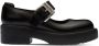 Miu chunky buckle-fastening loafers Black - Thumbnail 1
