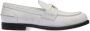 Miu leather penny loafers White - Thumbnail 1
