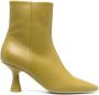 MM6 Maison Margiela 90mm leather ankle boots Green - Thumbnail 1