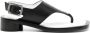 MM6 Maison Margiela Anatomic 35mm leather sandals Black - Thumbnail 1