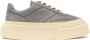 MM6 Maison Margiela Gambetta leather sneakers Grey - Thumbnail 1