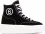 MM6 Maison Margiela 6 high-top sneakers Black - Thumbnail 1