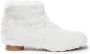 MM6 Maison Margiela Kids faux-fur zip-fastening ankle boots White - Thumbnail 1