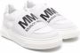 MM6 Maison Margiela Kids logo-print slip-on sneakers White - Thumbnail 1