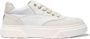 MM6 Maison Margiela Kids low-top leather sneakers White - Thumbnail 1