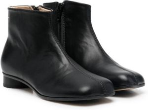 MM6 Maison Margiela Kids Tabi chelsea boots Black
