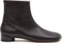 MM6 Maison Margiela Anatomic 35mm leather ankle boots Black - Thumbnail 1