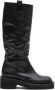 MM6 Maison Margiela 35mm knee-high leather boots Black - Thumbnail 1